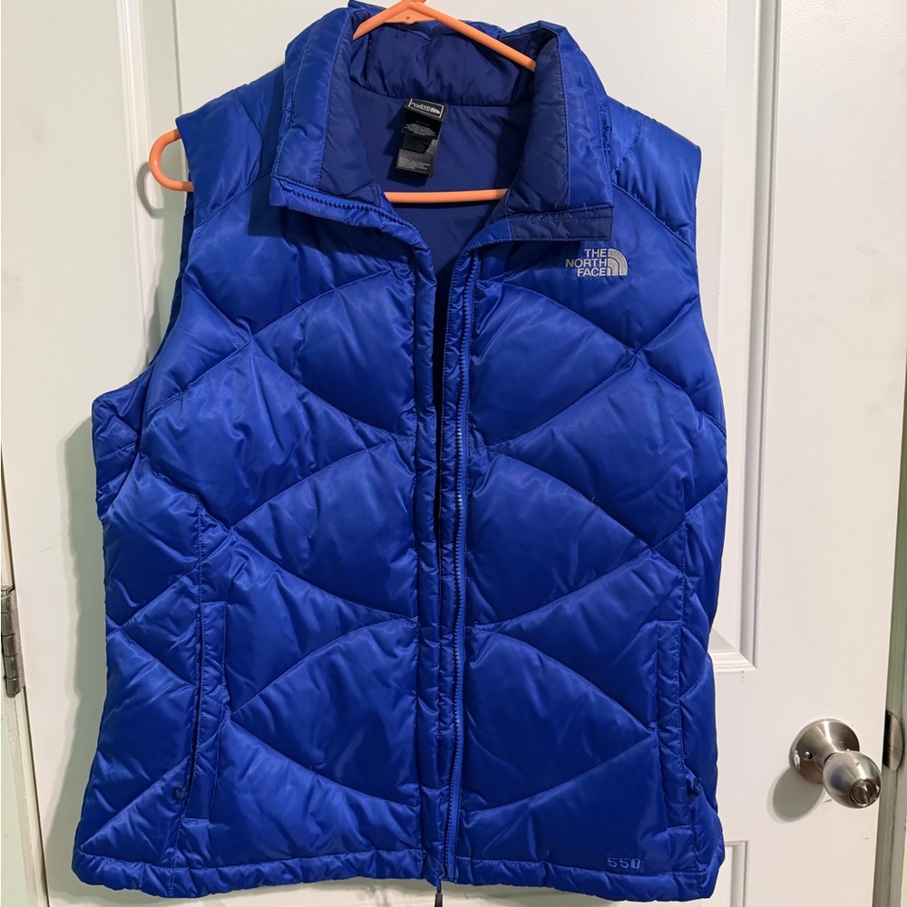 The North Face Royal Blue Quilted Vest